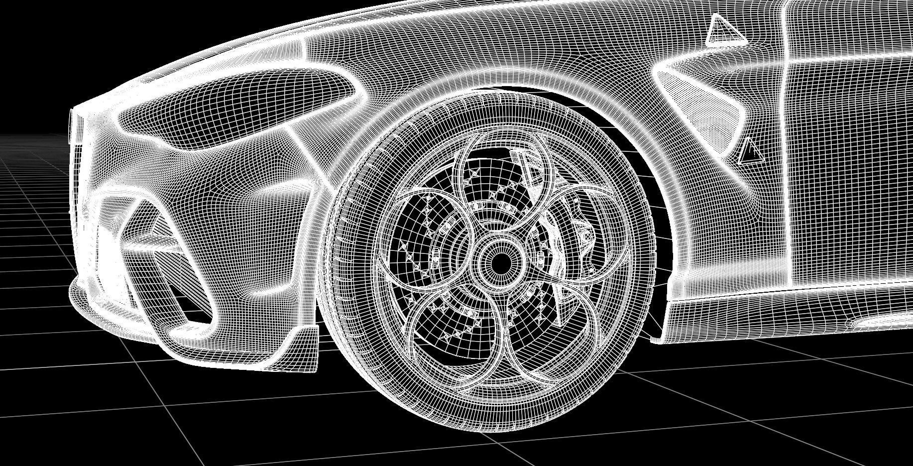 Alfa Romeo Giulia GTAm 3D model_8