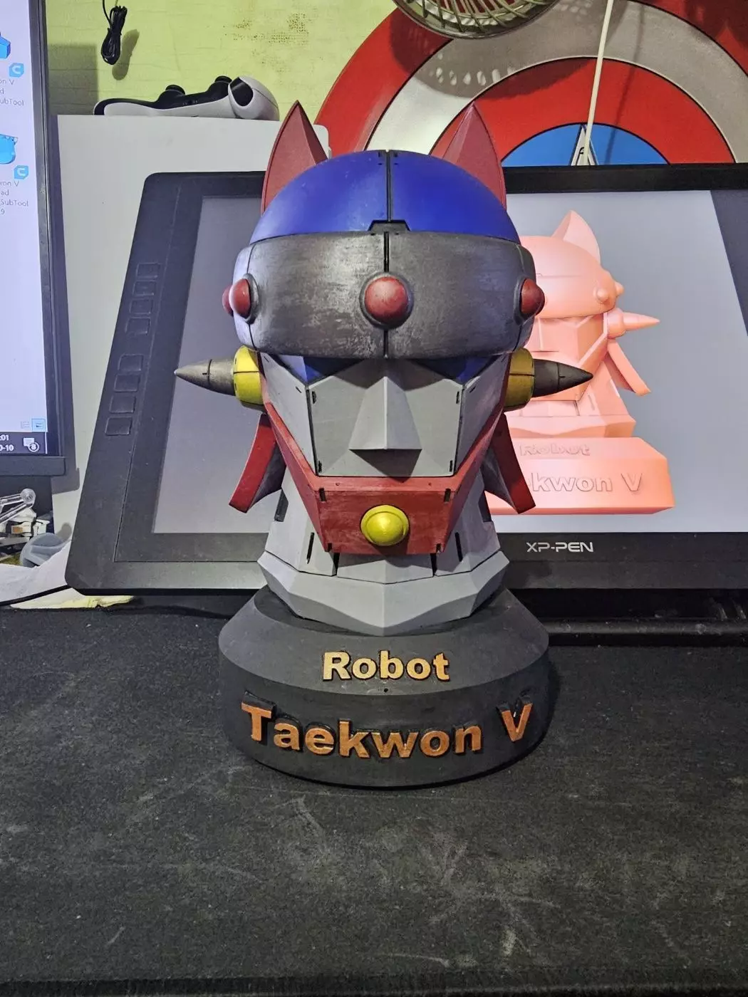 Tewkwon V Head 3D print model_0