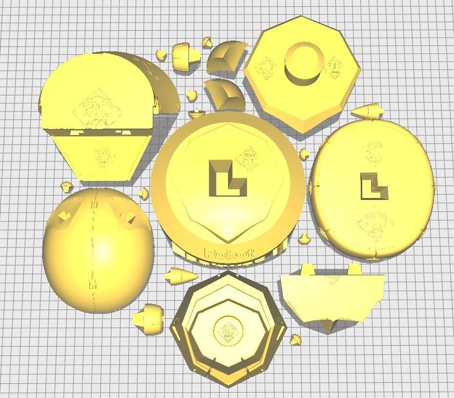Tewkwon V Head 3D print model_12
