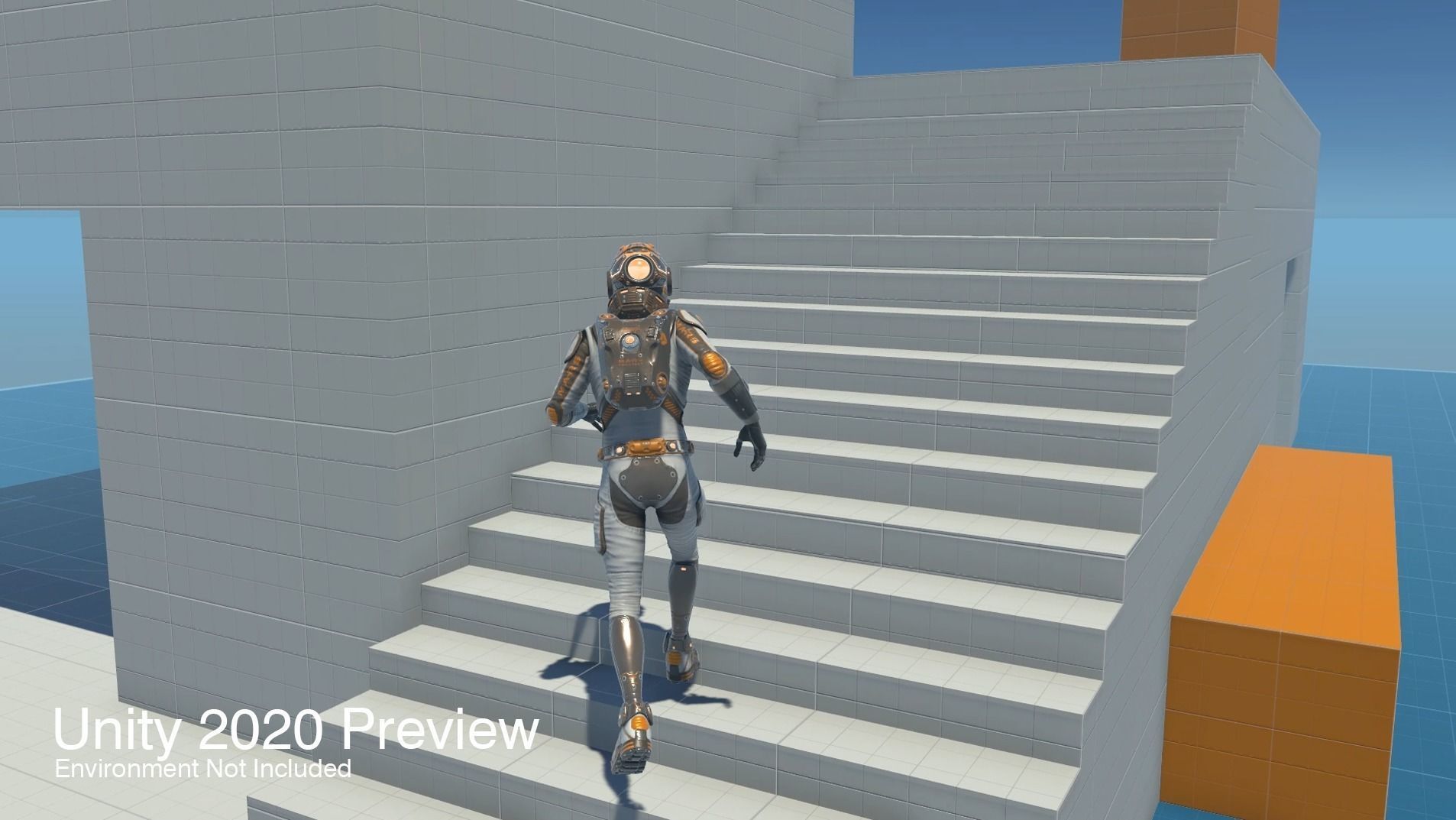 Mars Suit - Male Low-poly 3D model_34