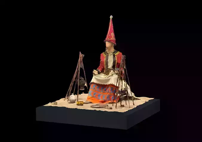 The golden women Kazakhstan