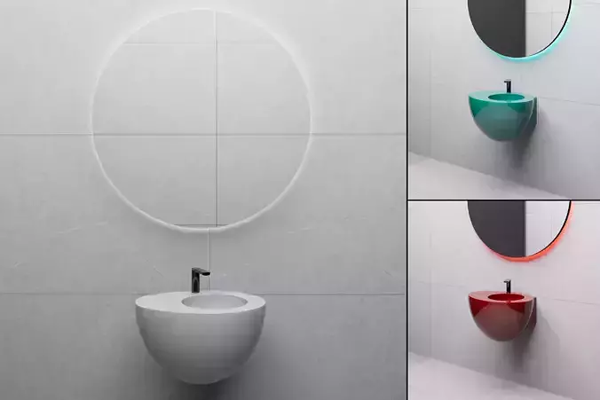 Ceramica Cielo Le Giare Wall Hung Basin 56