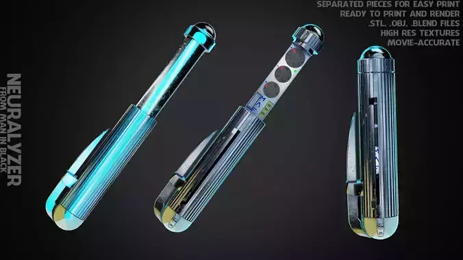 Main In Black Neuralyzer for Cosplay 3D print model
