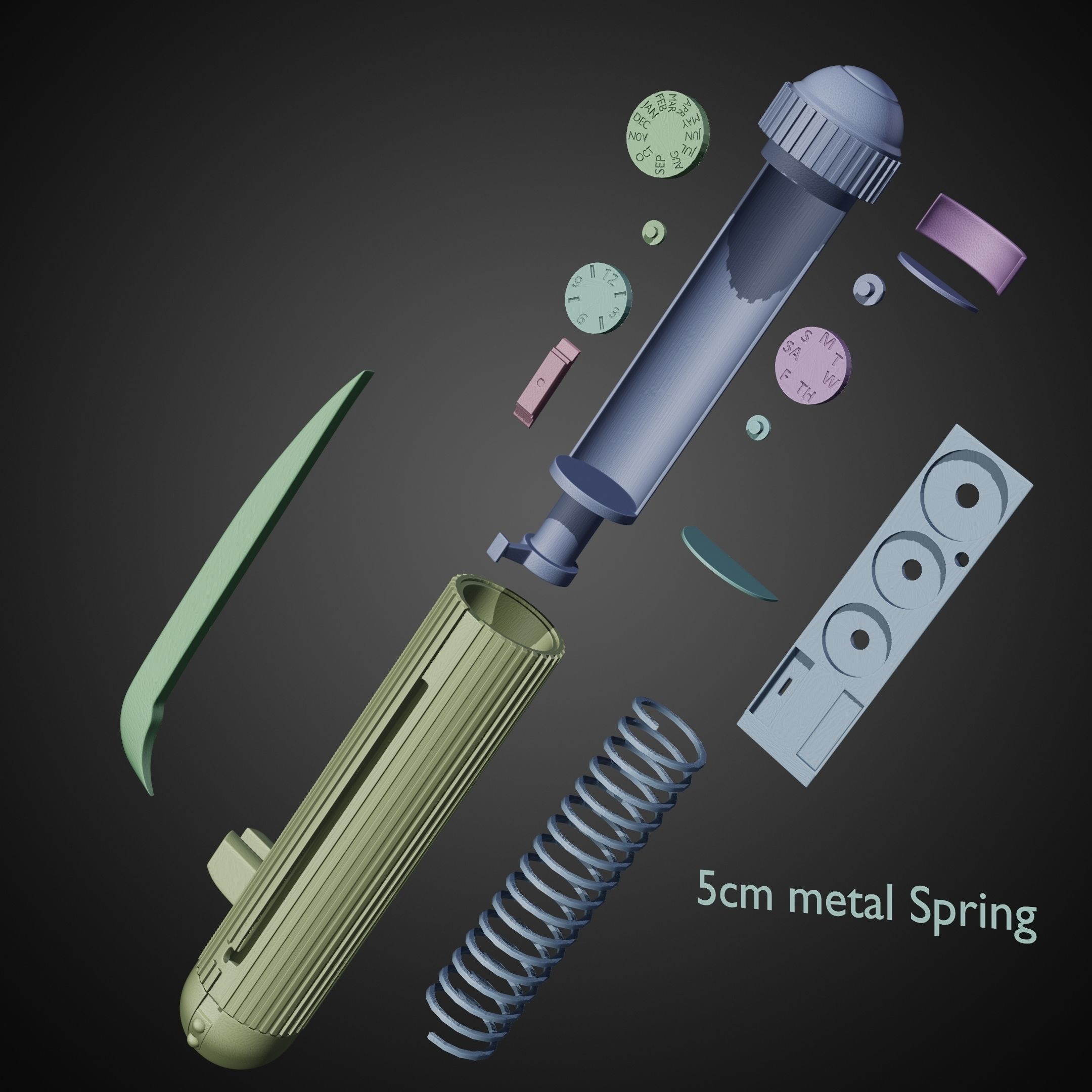 Main In Black Neuralyzer for Cosplay 3D print model_13