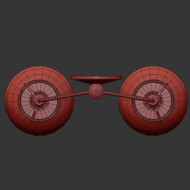 Matte  3D model_2