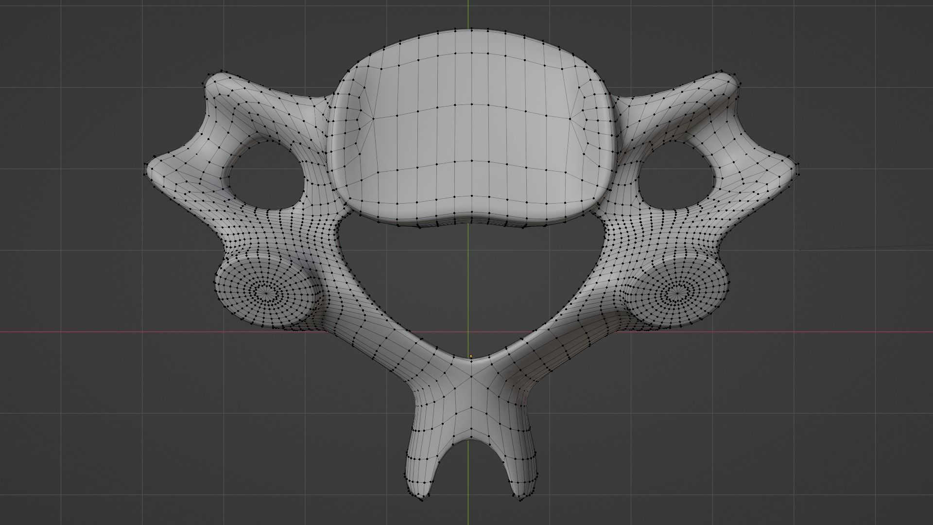 The Fifth Cervial Vertebra 3D model_9