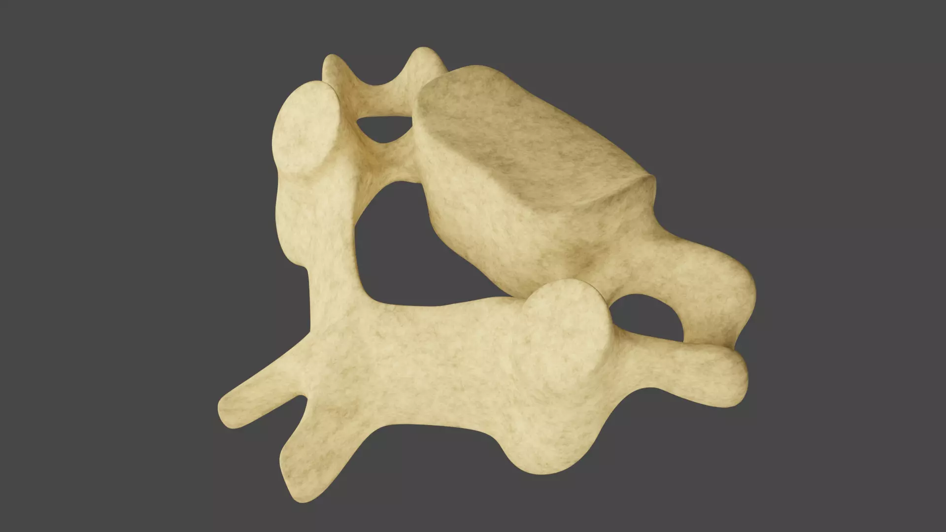 The Fifth Cervial Vertebra 3D model_0