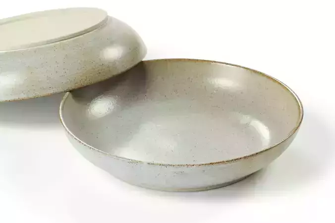 polypasta - Pottery West Plate - powder