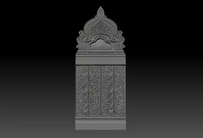 Asia Temple Wall 02 - 231010