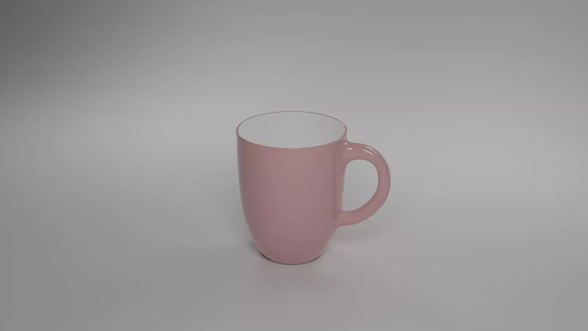 Coffee mug Low-poly 3D model