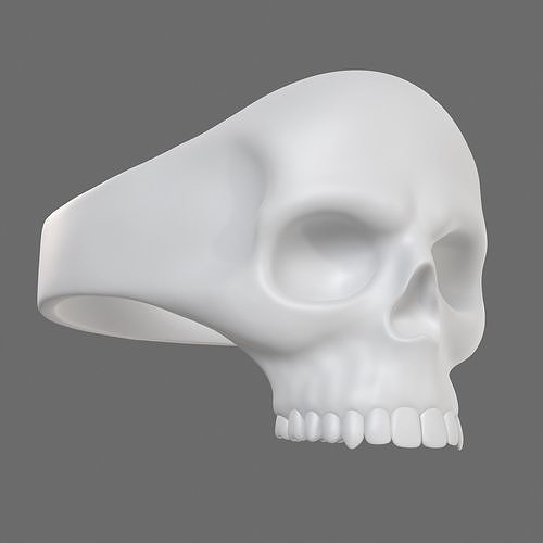Skull Ring Print 3D print model