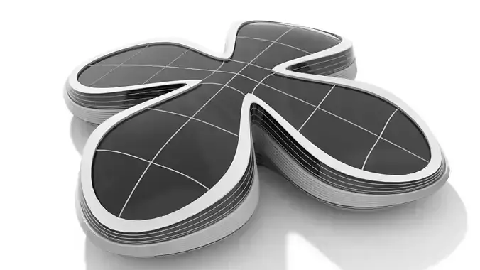 Futuristic building  3D model