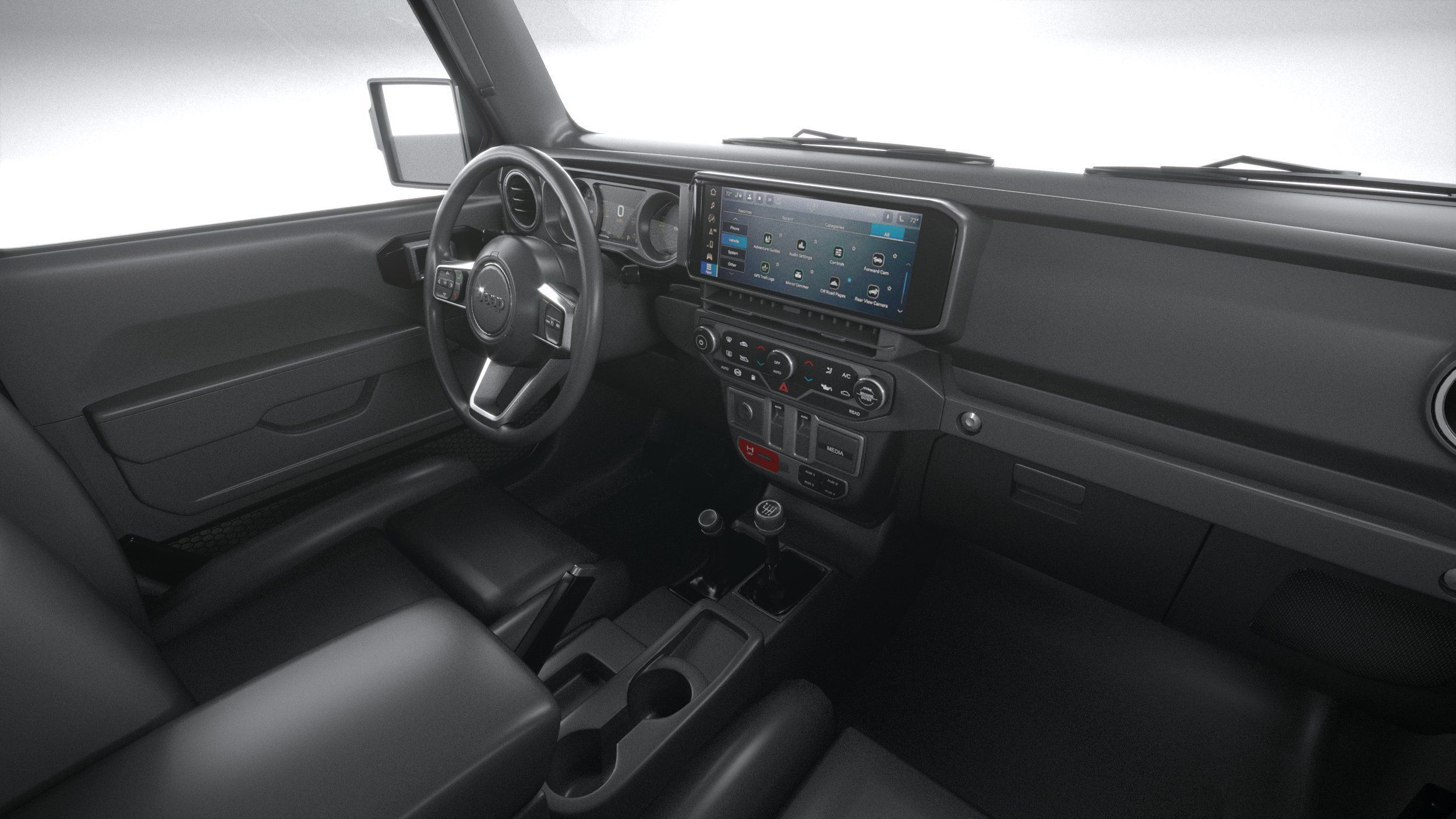 Jeep Gladiator Mojave 2024 3D model_26