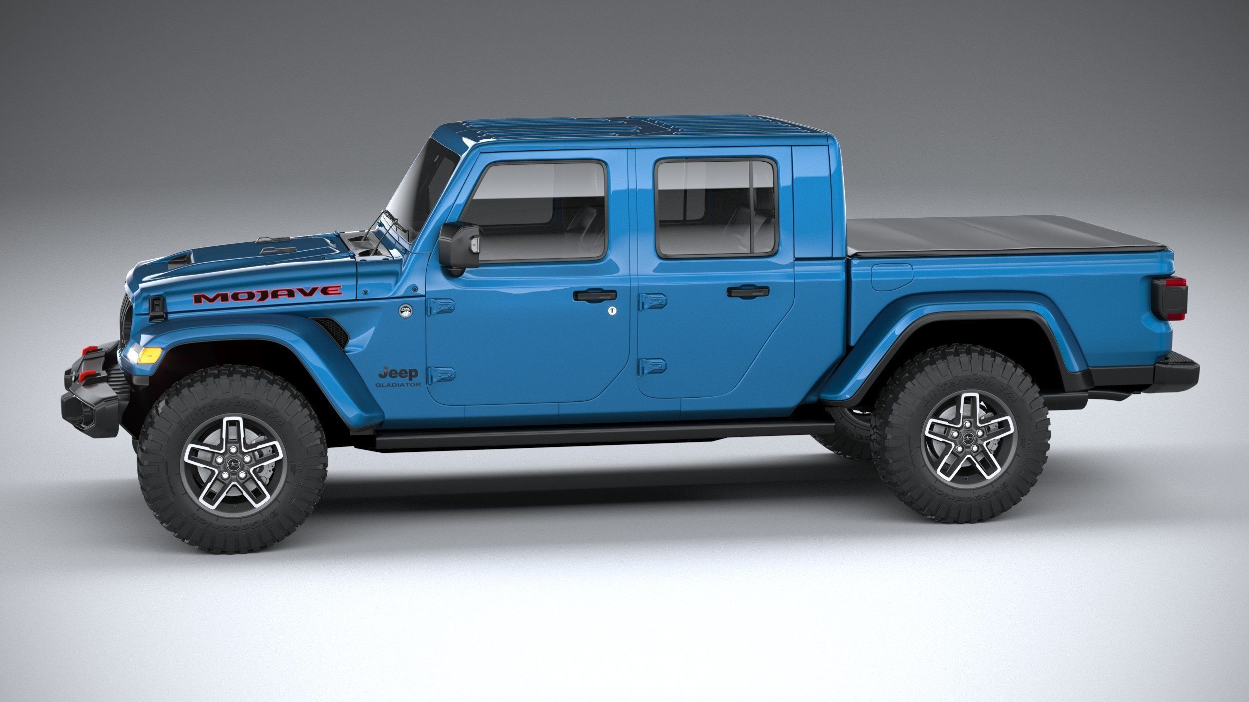 Jeep Gladiator Mojave 2024 3D model_8