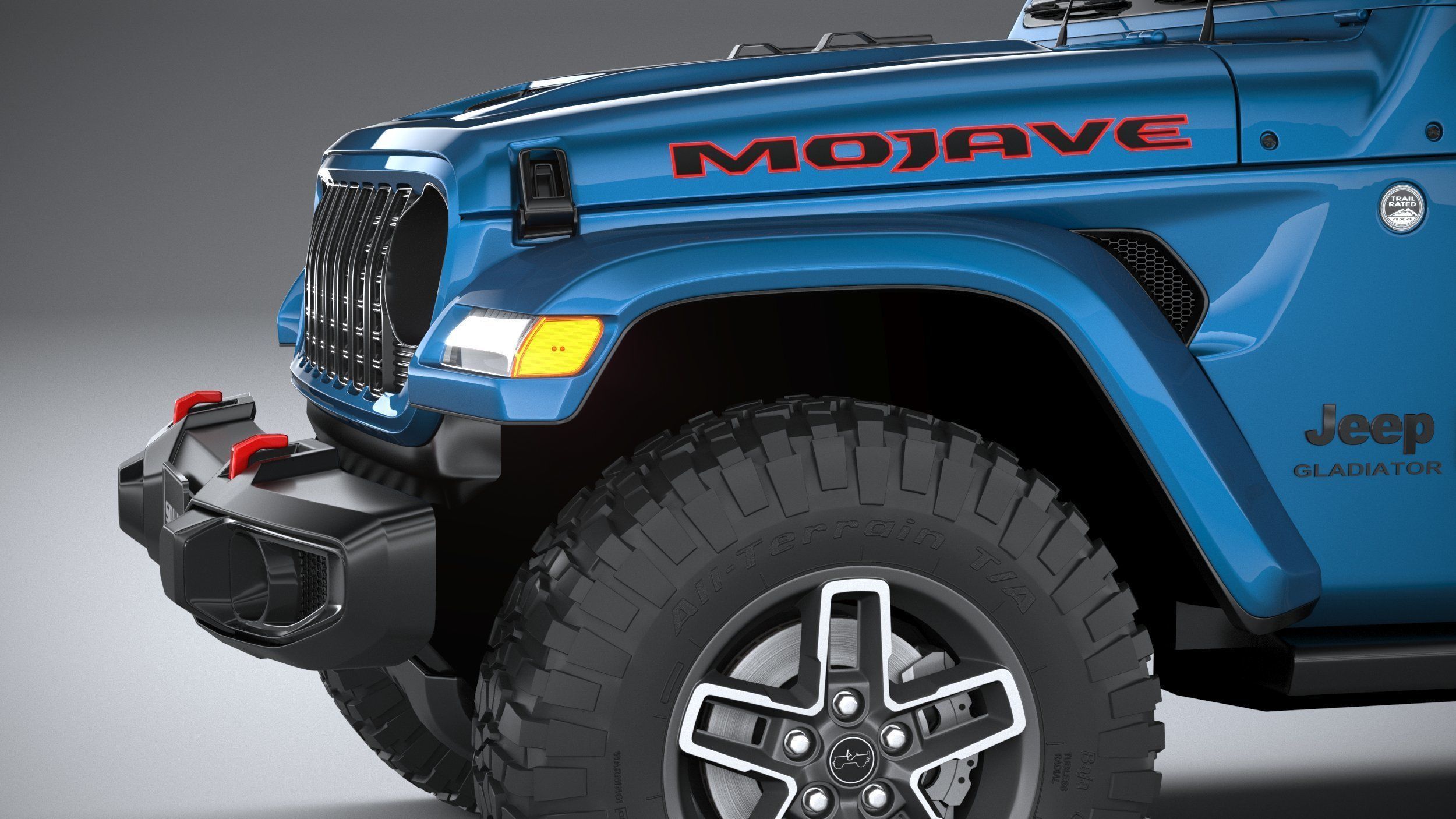 Jeep Gladiator Mojave 2024 3D model_3