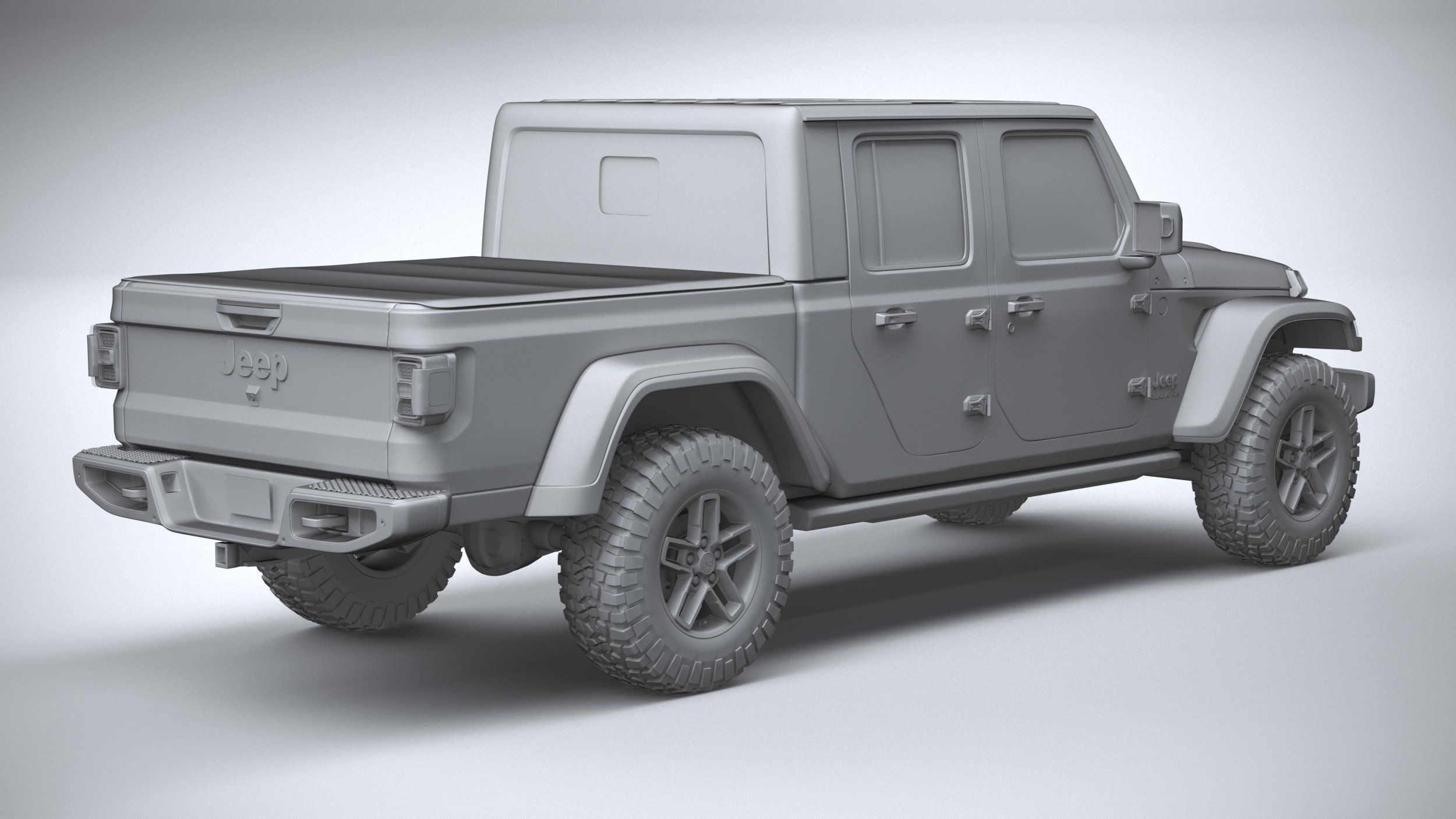 Jeep Gladiator Mojave 2024 3D model_25