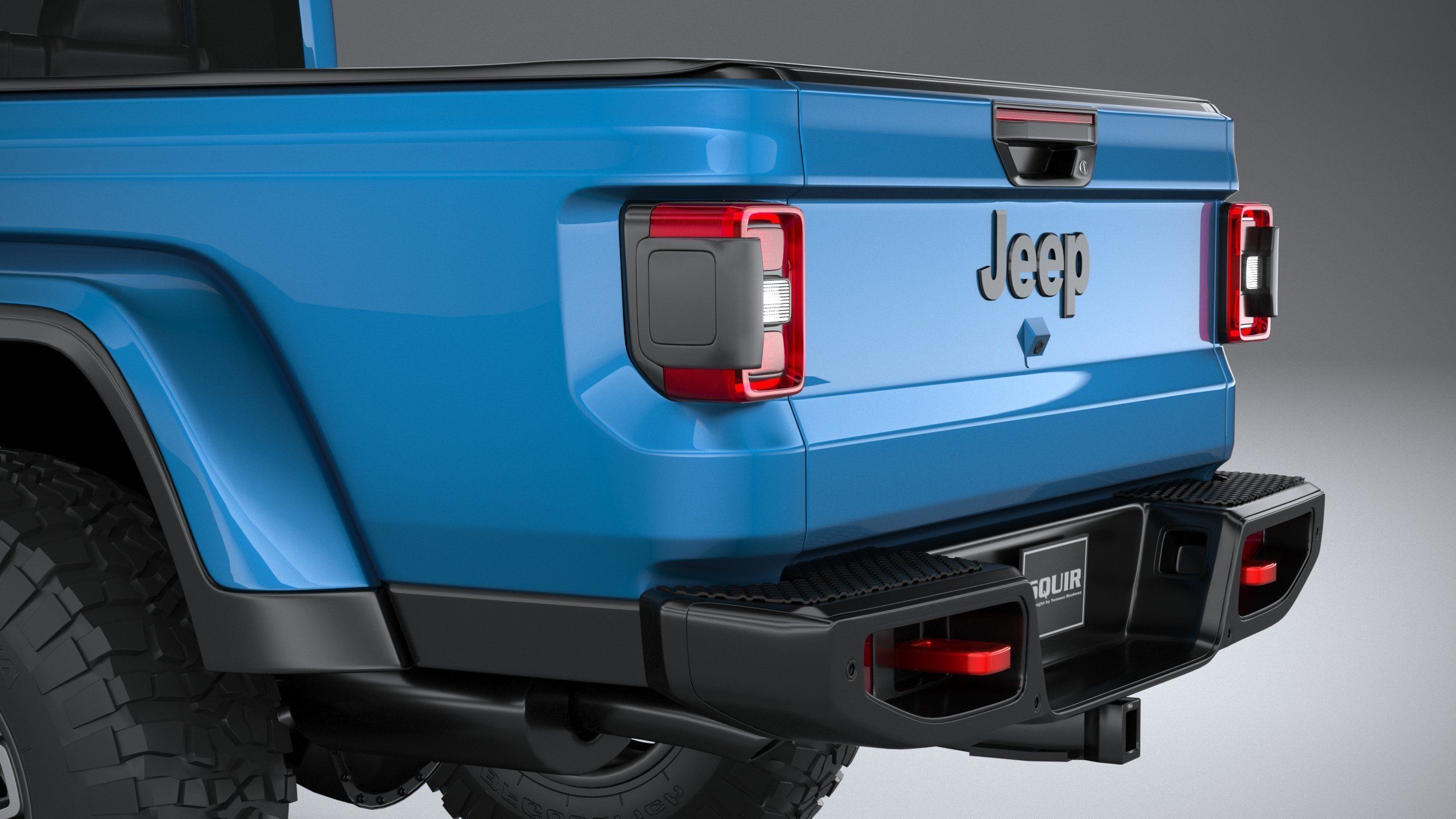 Jeep Gladiator Mojave 2024 3D model_6