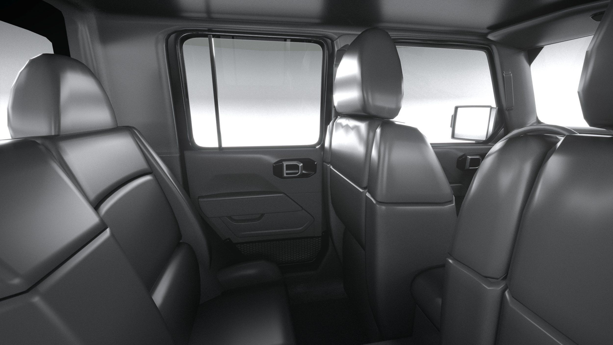 Jeep Gladiator Mojave 2024 3D model_29