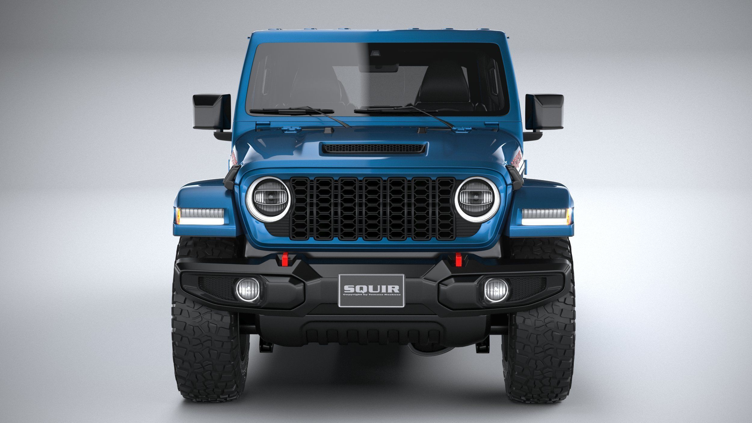 Jeep Gladiator Mojave 2024 3D model_13