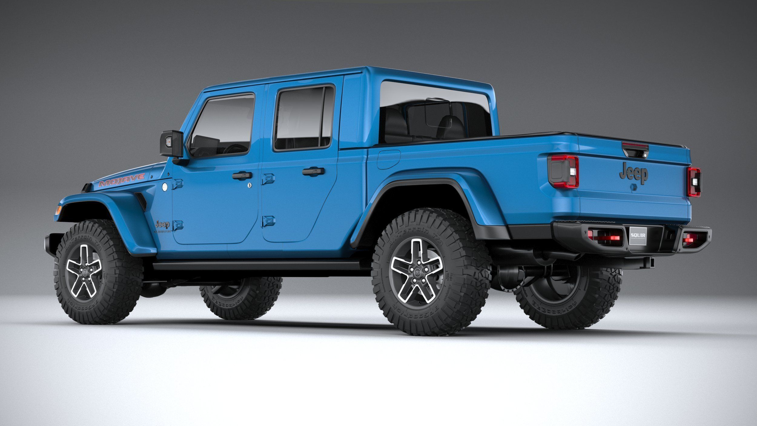 Jeep Gladiator Mojave 2024 3D model_5
