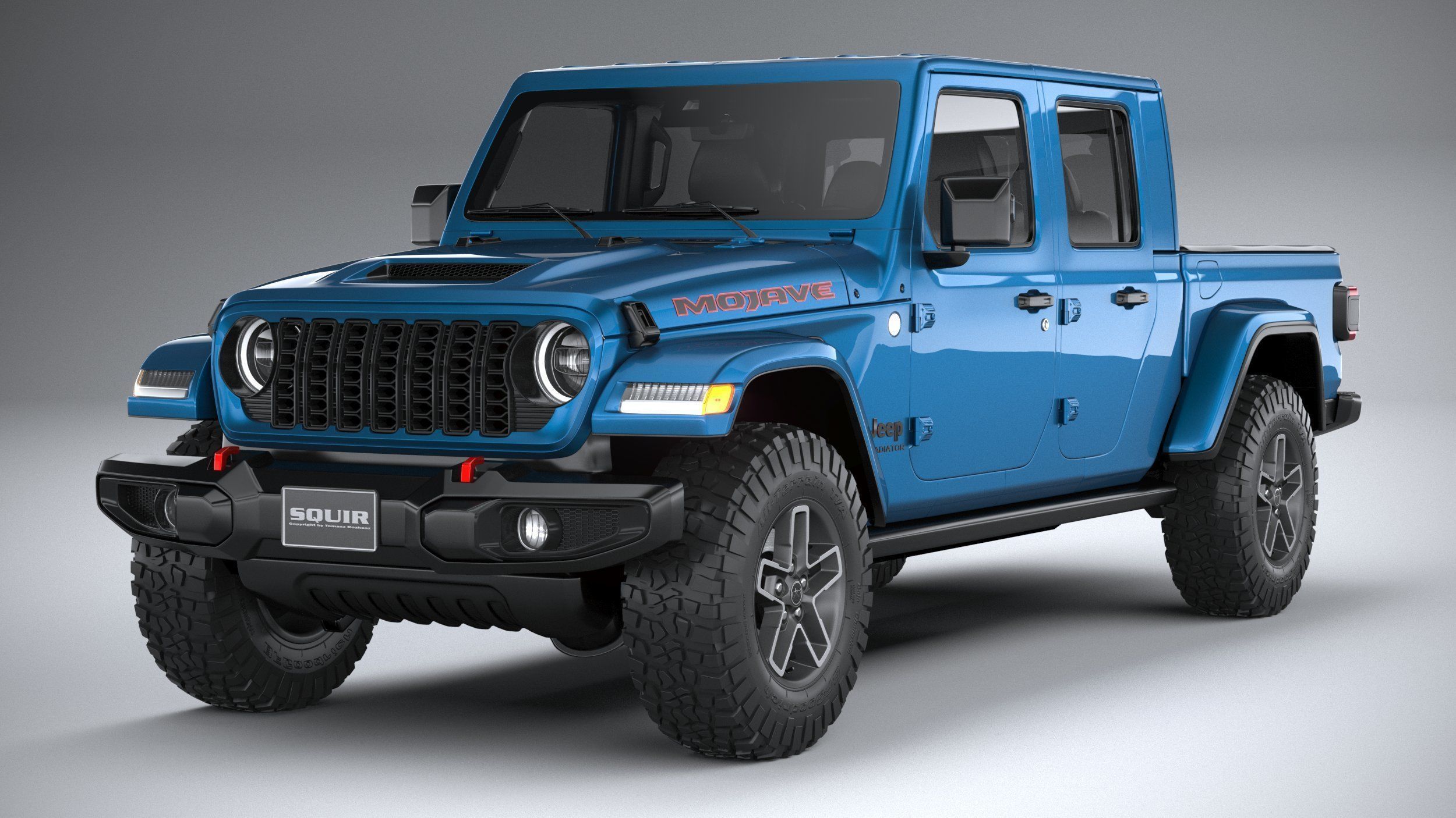 Jeep Gladiator Mojave 2024 3D model_2