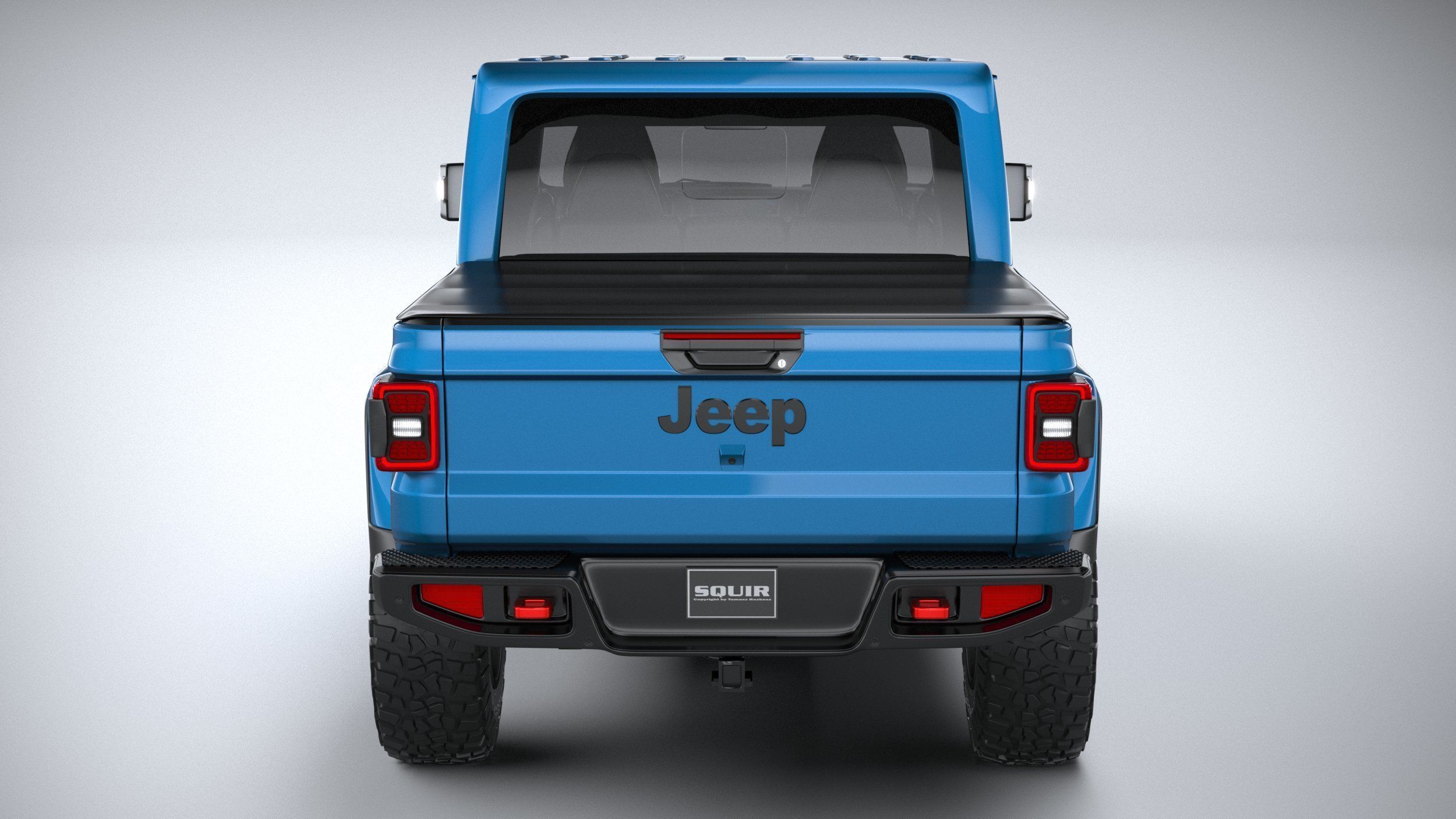 Jeep Gladiator Mojave 2024 3D model_4