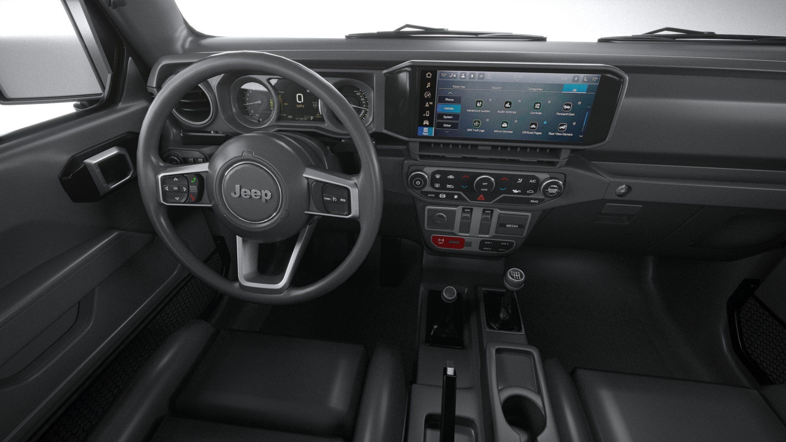Jeep Gladiator Mojave 2024 3D model_27