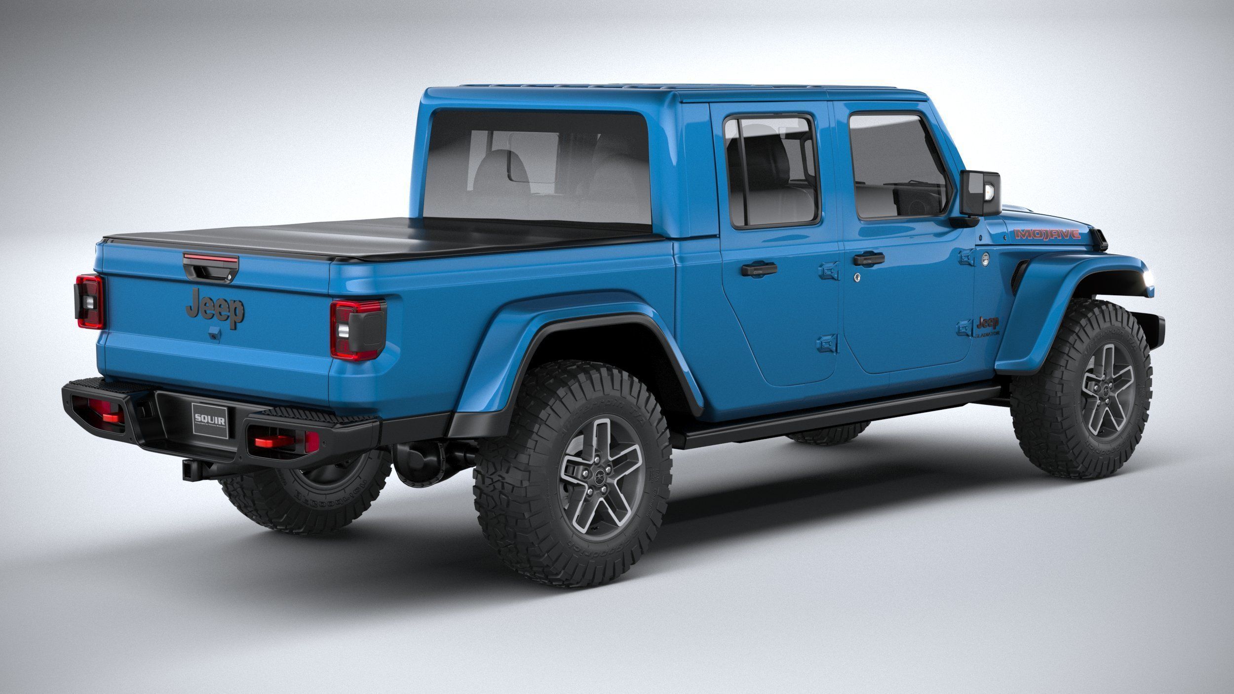 Jeep Gladiator Mojave 2024 3D model_17