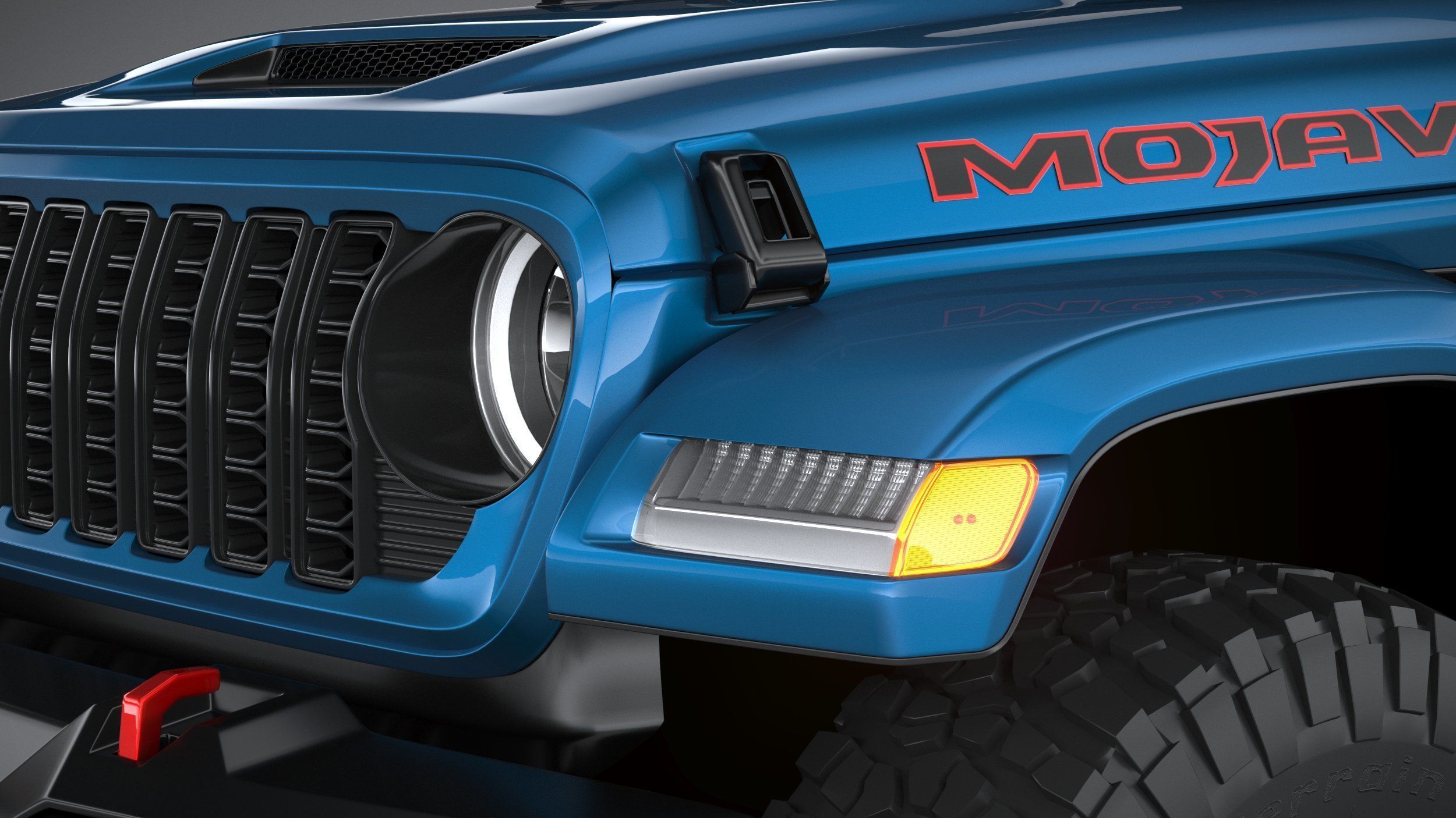 Jeep Gladiator Mojave 2024 3D model_14
