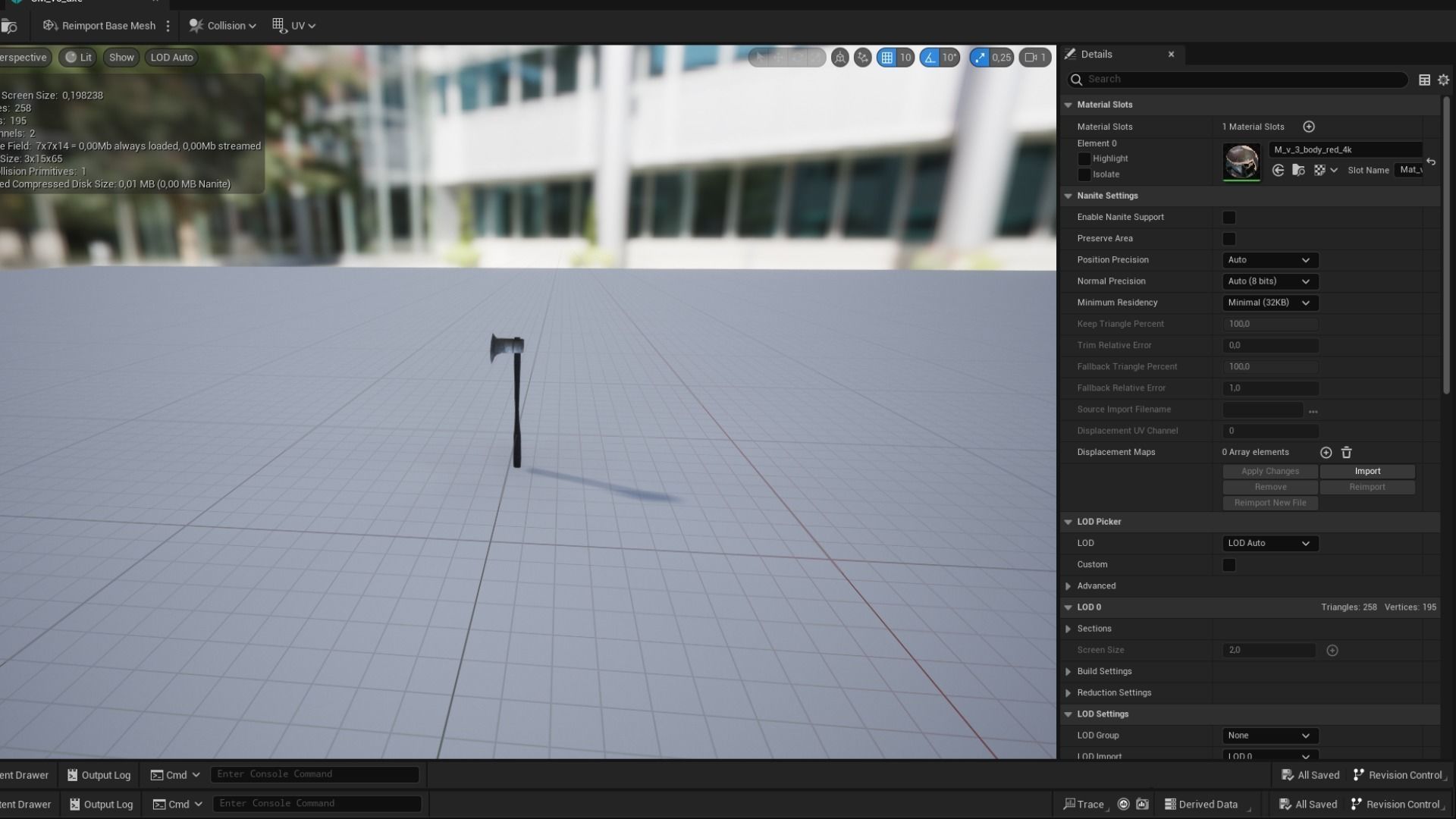 Viking 3 A pose Low-poly character redy for game Low-poly 3D model_26
