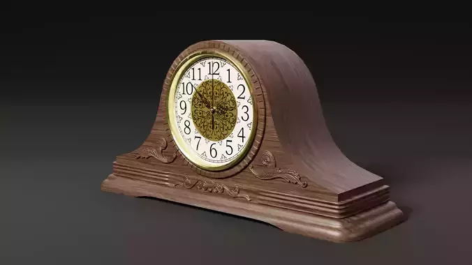 Mantle Clock 3D model