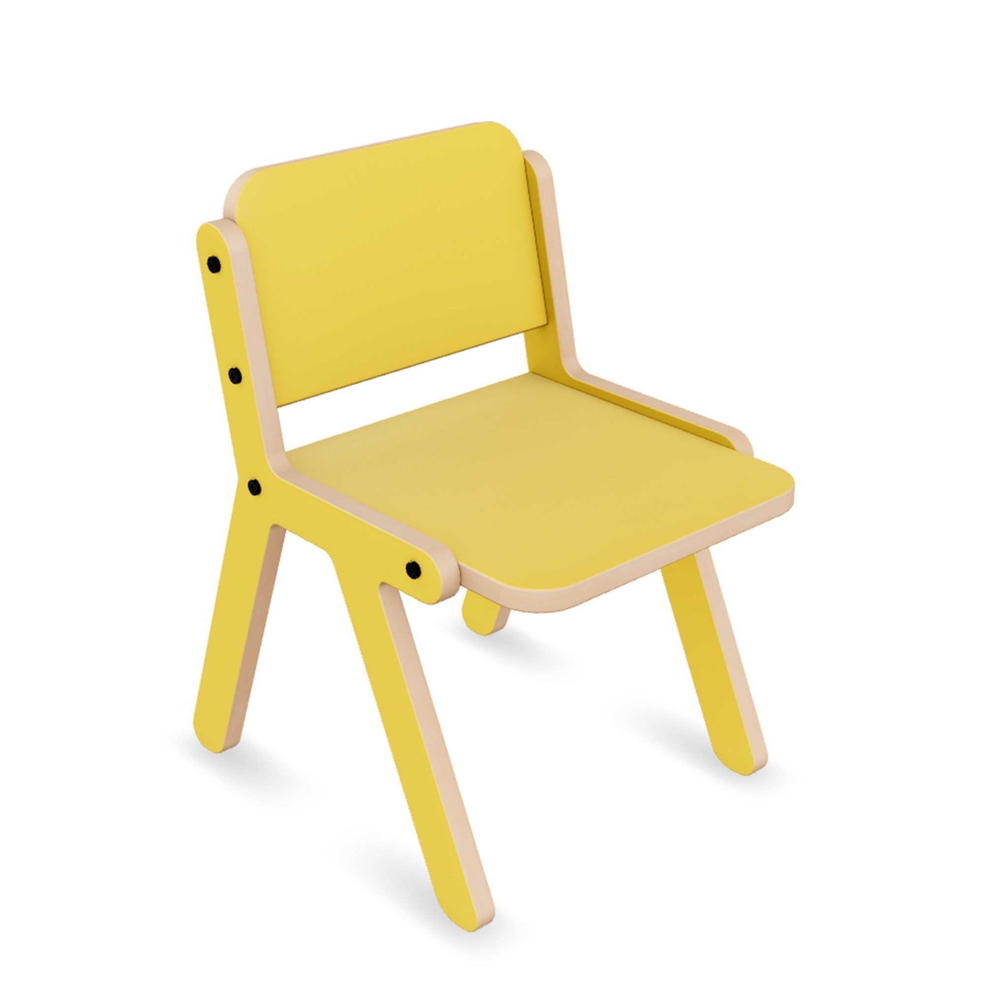 Chair 2 Low-poly 3D model_3