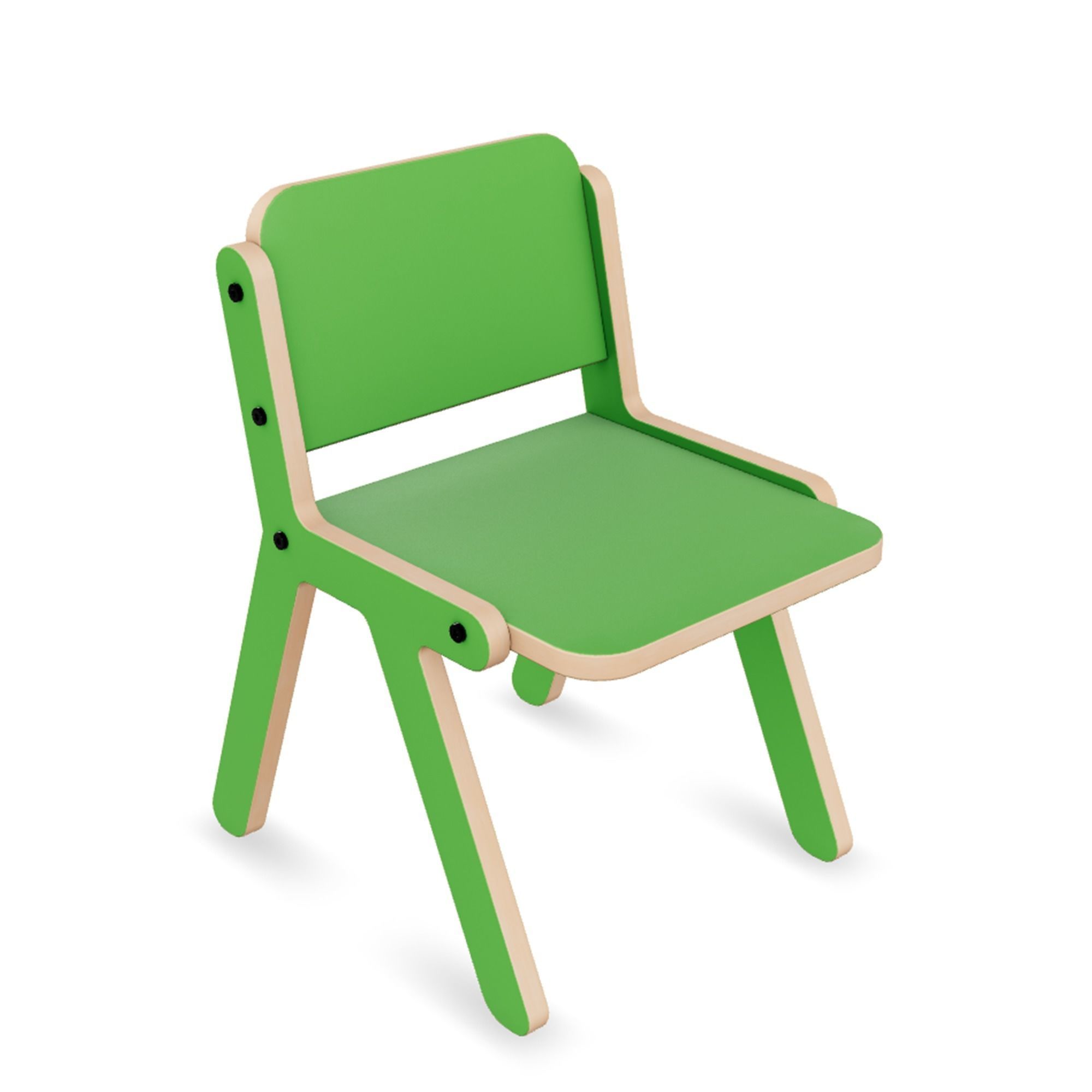 Chair 2 Low-poly 3D model_2