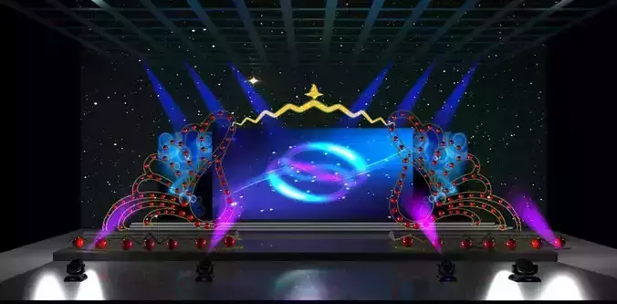 Stage party concert fashion catwalk T station  67