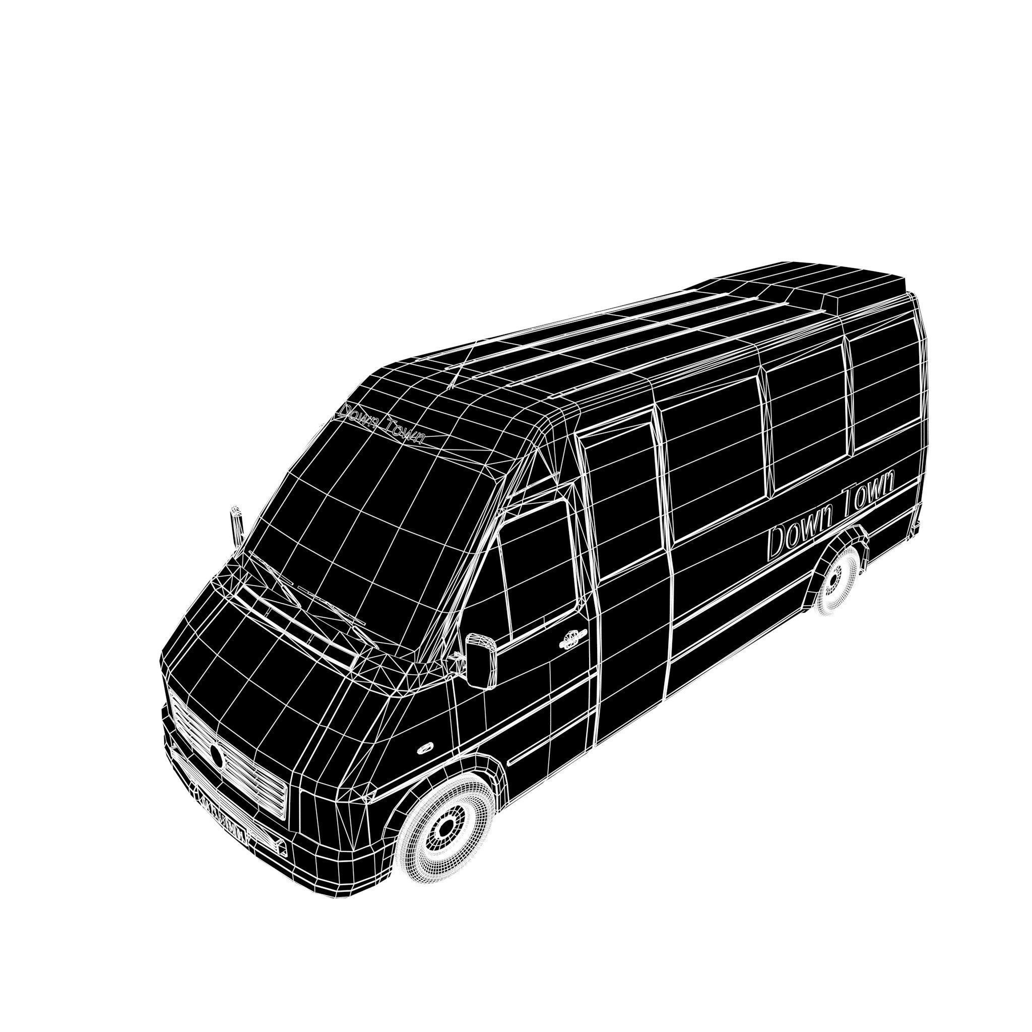 Minibus 3D model_13