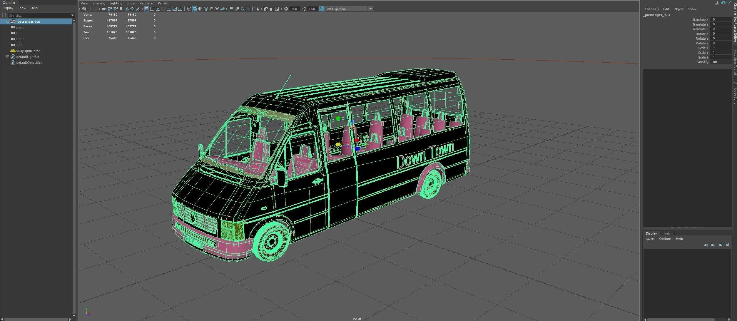 Minibus 3D model_15