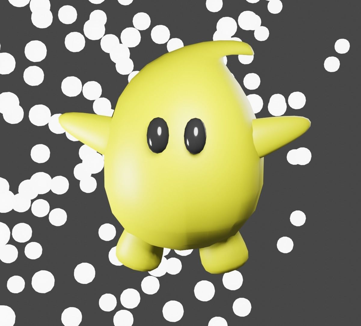 3D Star Low-poly 3D model_5