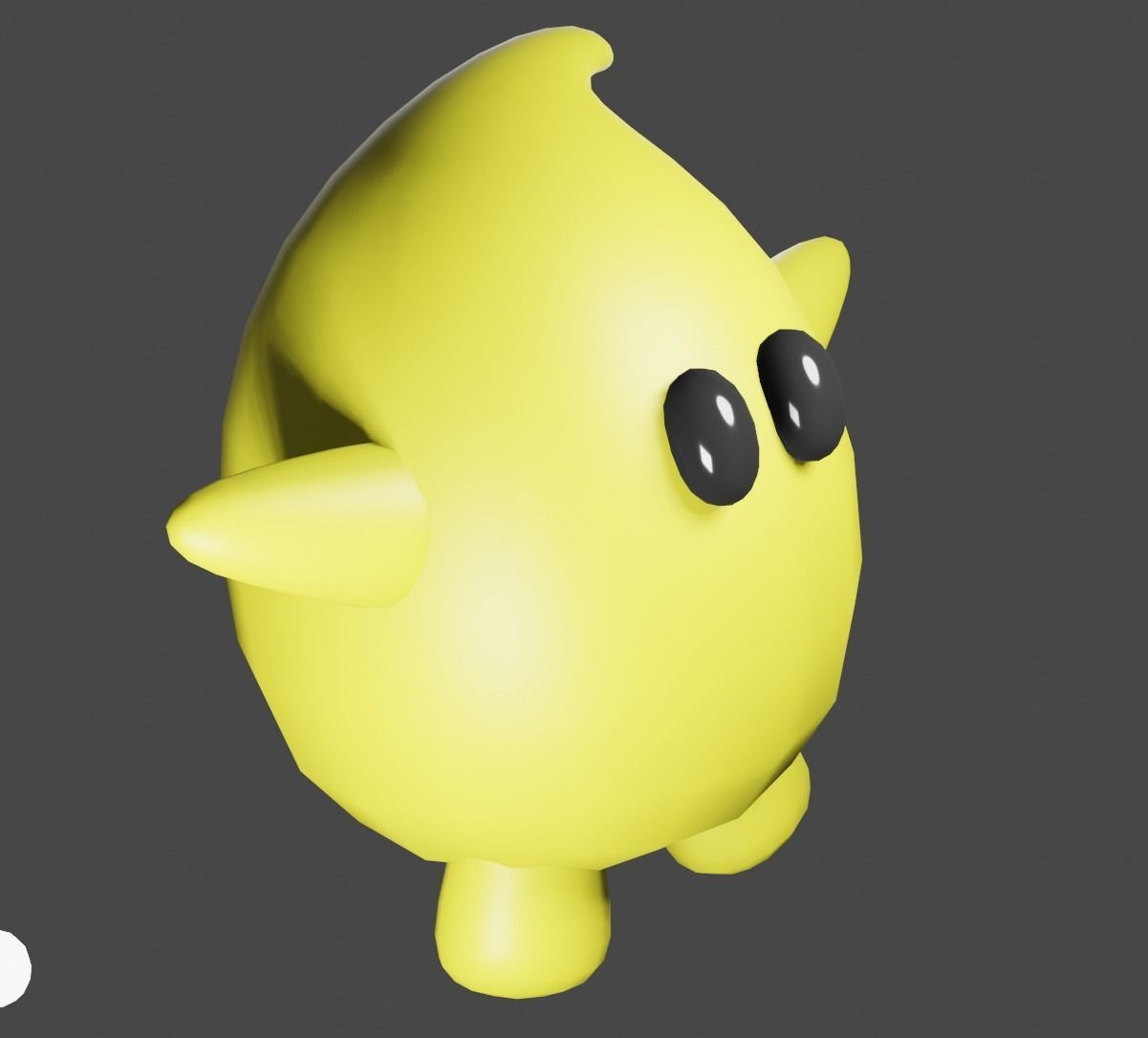 3D Star Low-poly 3D model_2