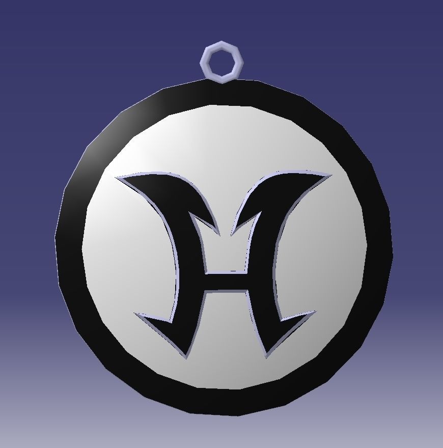 Hero chain 3D print model_3