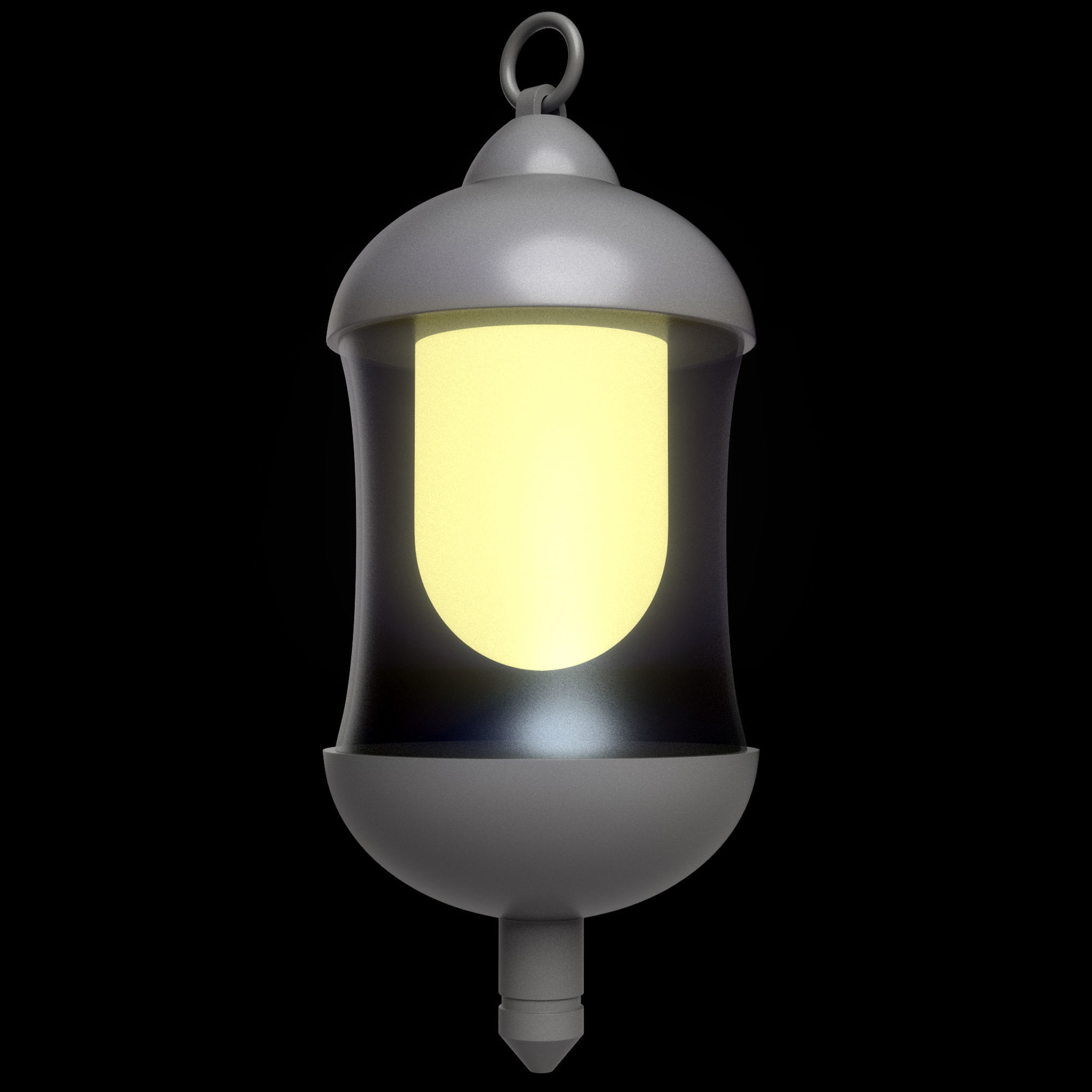 40 Lanterns Base Mesh Pack Low-poly 3D model_19