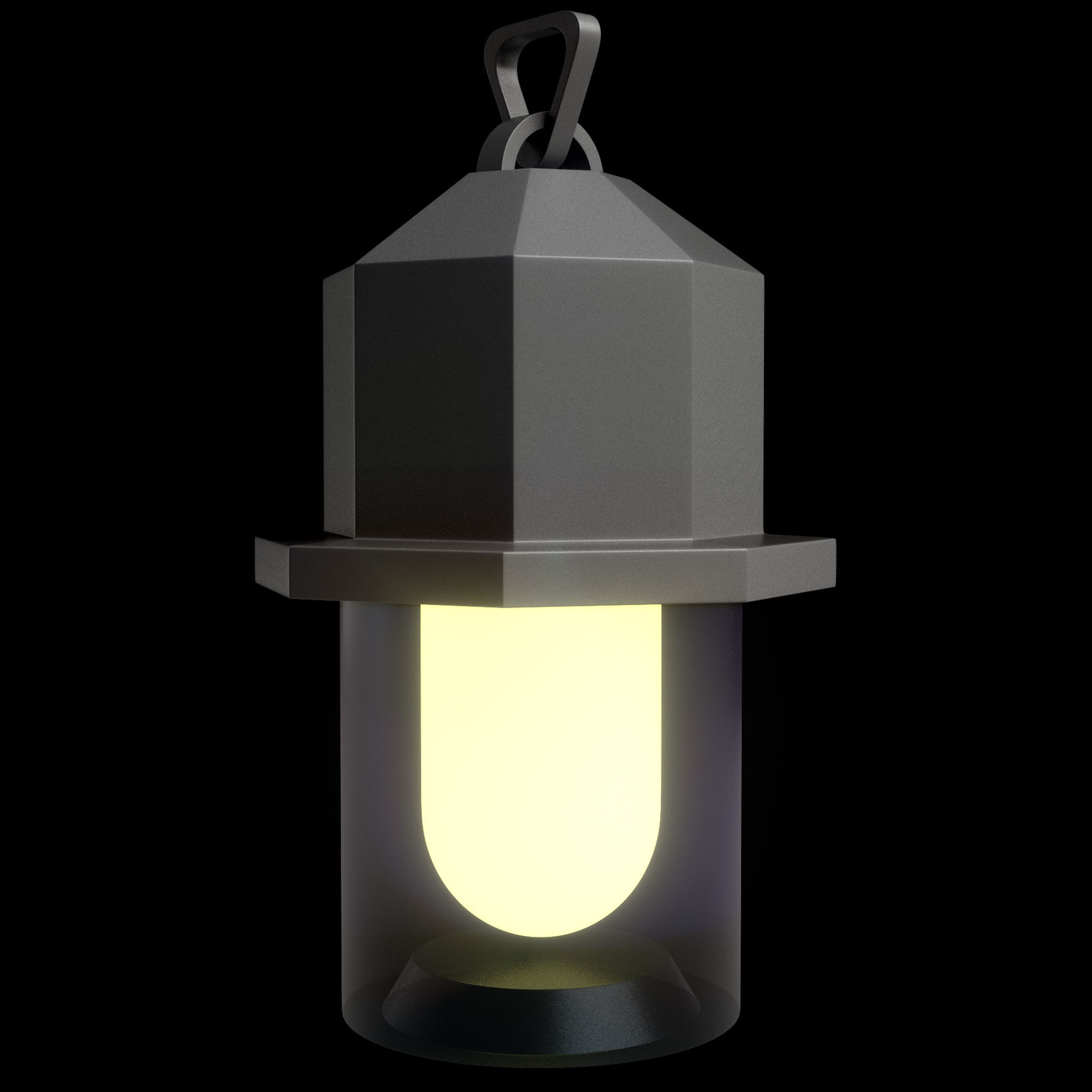 40 Lanterns Base Mesh Pack Low-poly 3D model_15