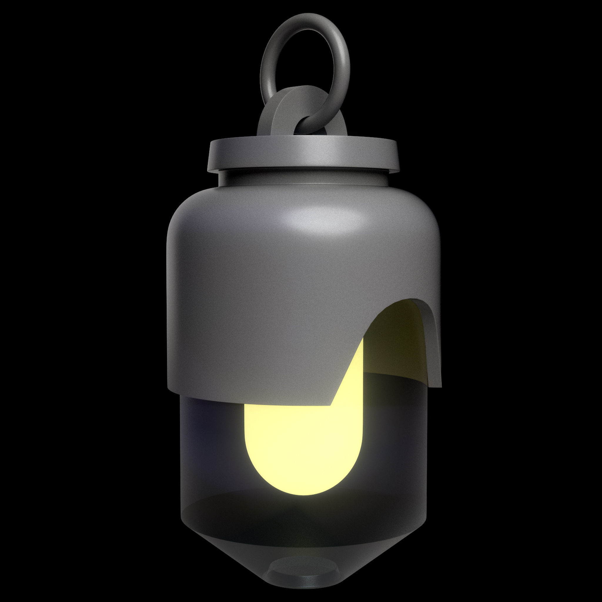 40 Lanterns Base Mesh Pack Low-poly 3D model_33