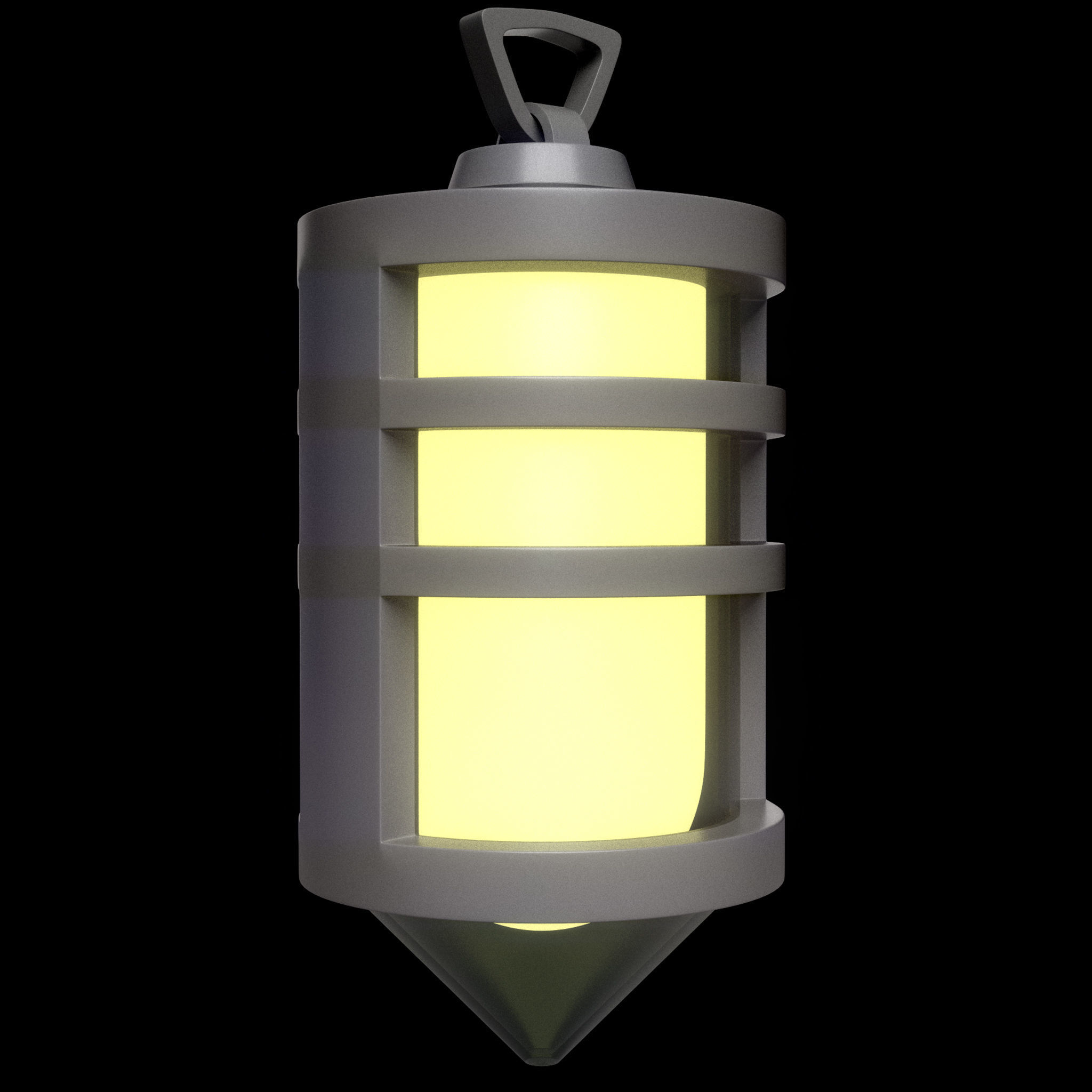 40 Lanterns Base Mesh Pack Low-poly 3D model_17