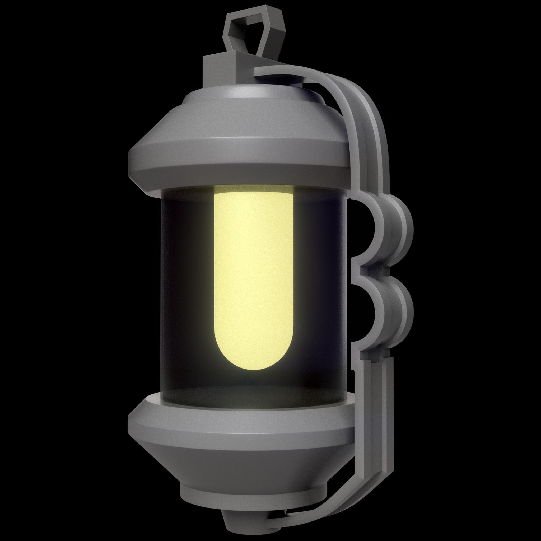 40 Lanterns Base Mesh Pack Low-poly 3D model_7