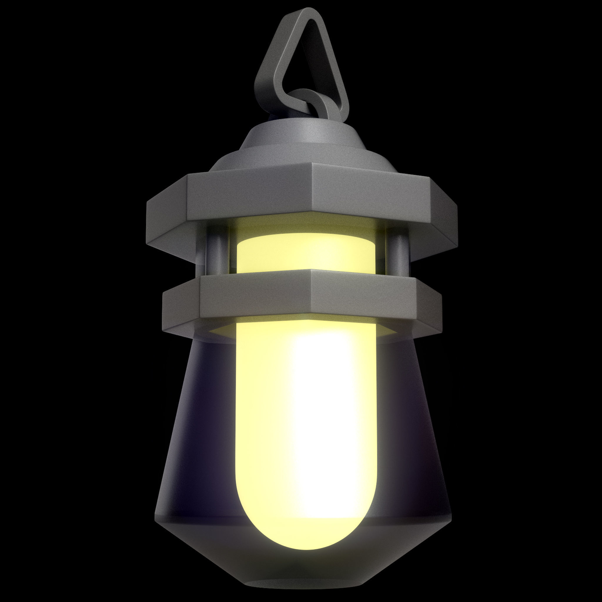 40 Lanterns Base Mesh Pack Low-poly 3D model_14