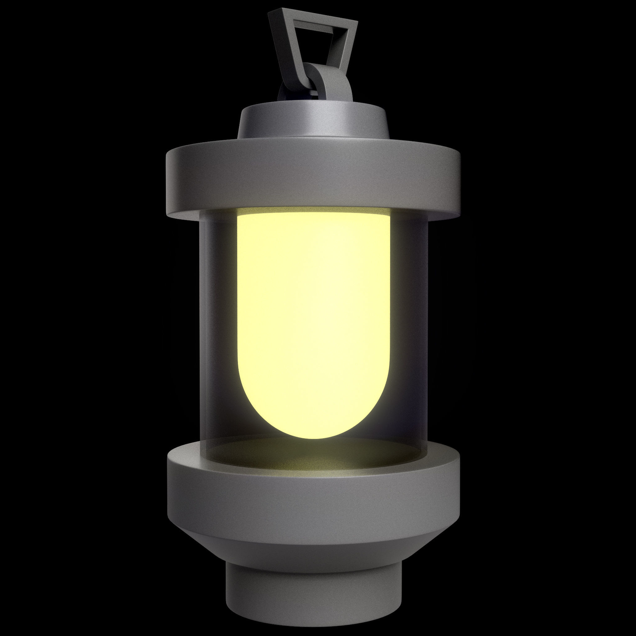 40 Lanterns Base Mesh Pack Low-poly 3D model_21