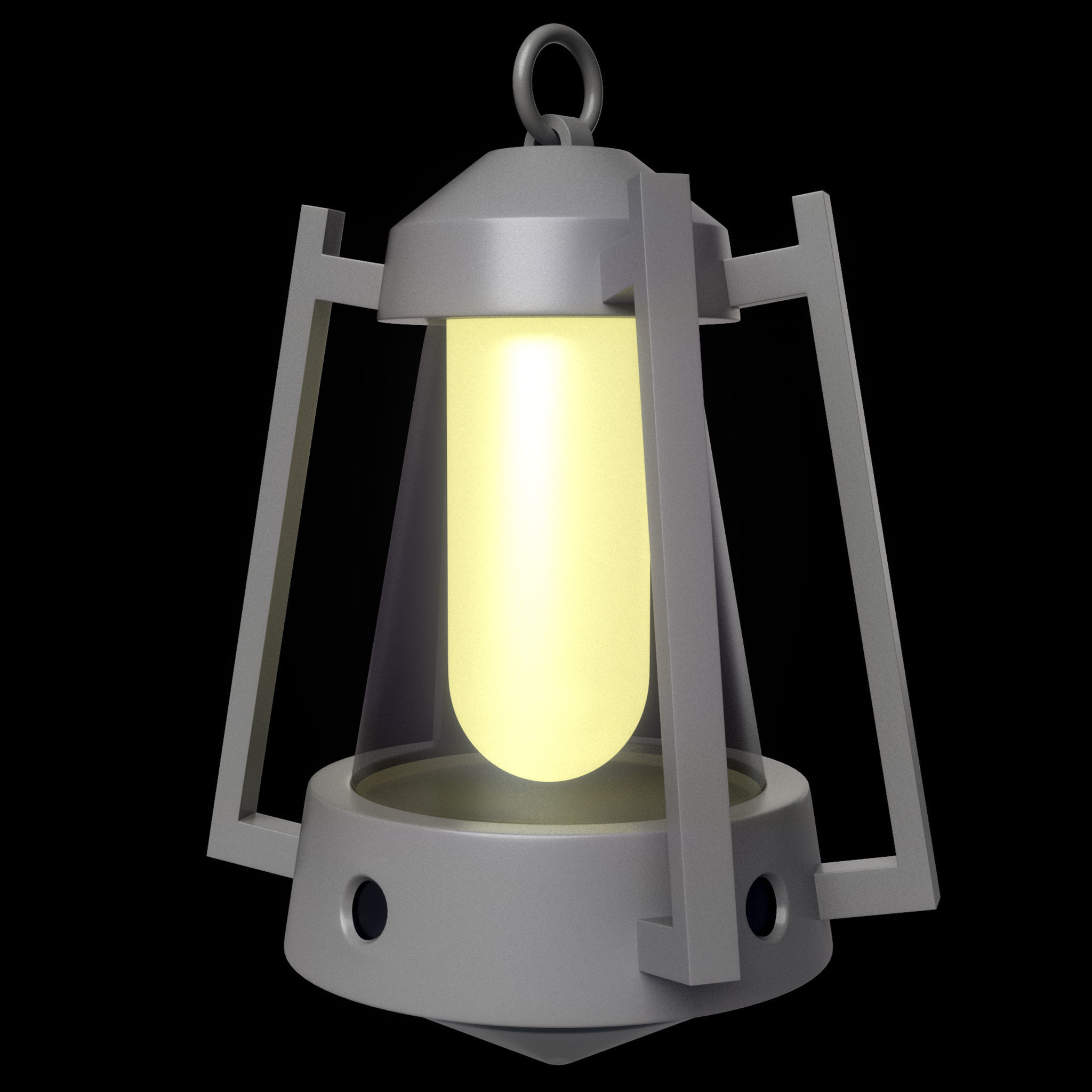 40 Lanterns Base Mesh Pack Low-poly 3D model_12