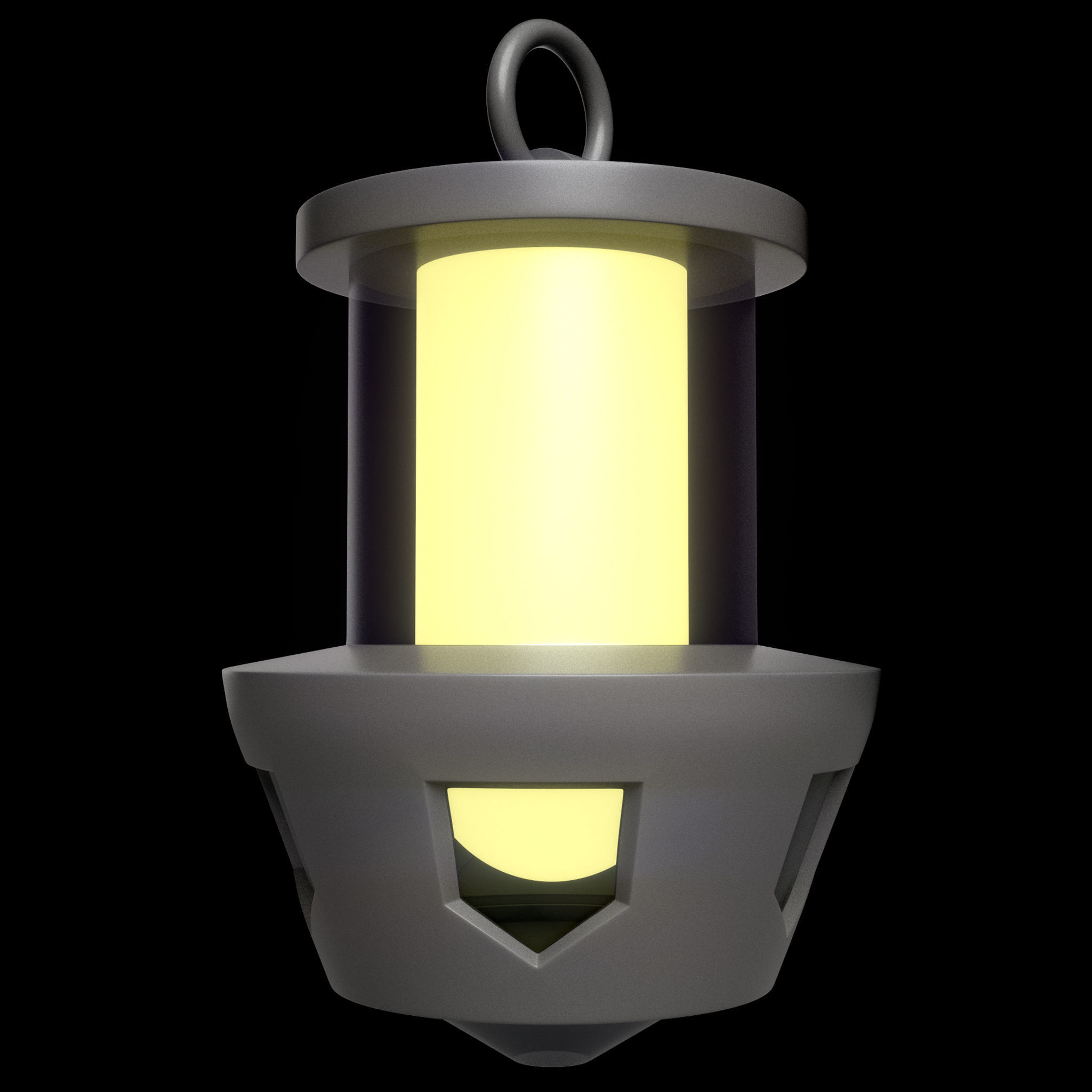 40 Lanterns Base Mesh Pack Low-poly 3D model_40