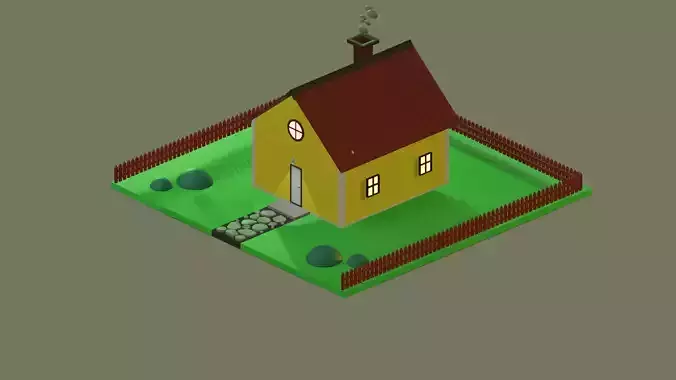 Lowpoly House
