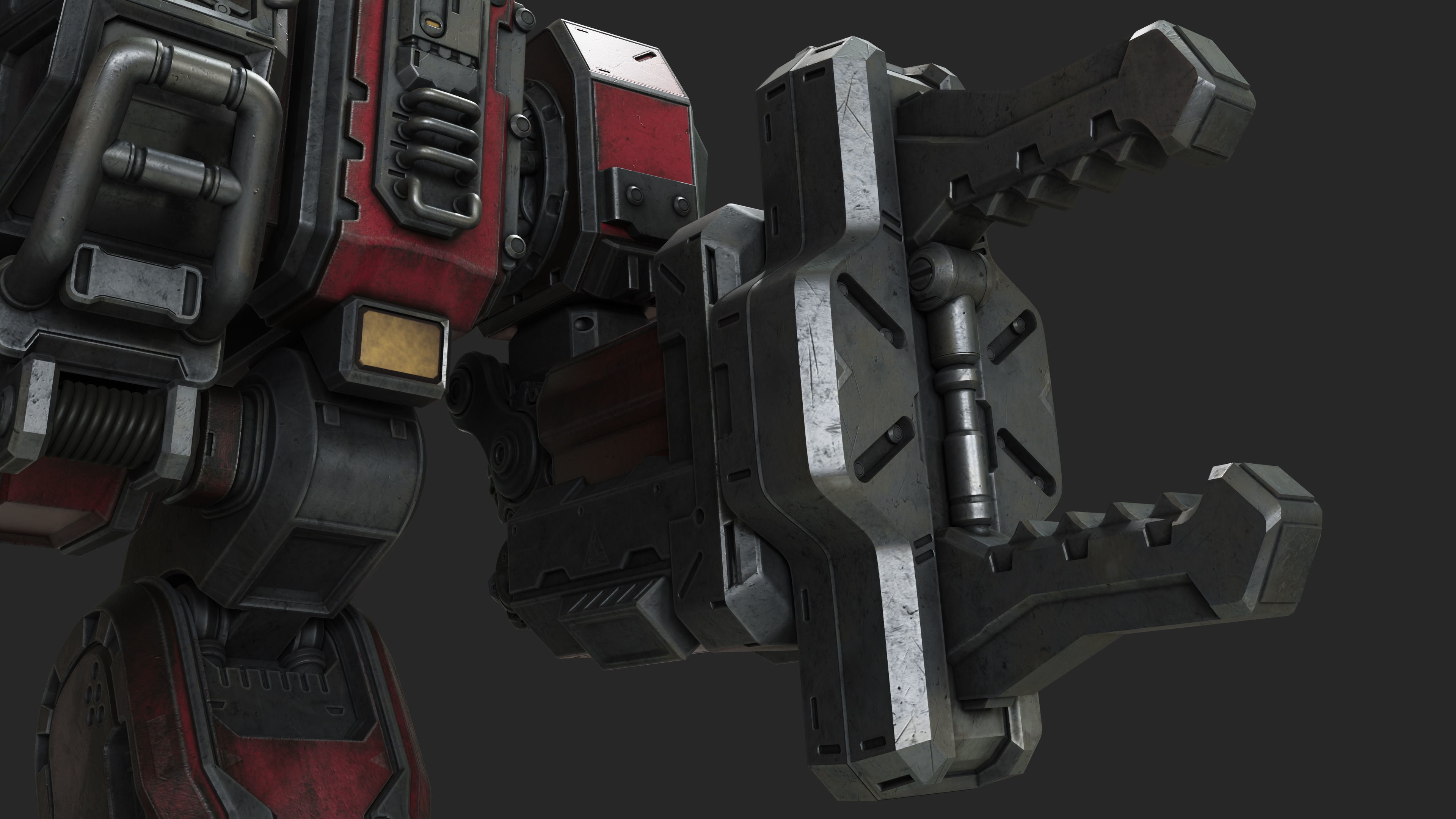 SCV - Starcraft 2 3d Print Statue 3D print model_27